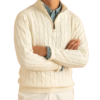 Old Money Zipped Sweater