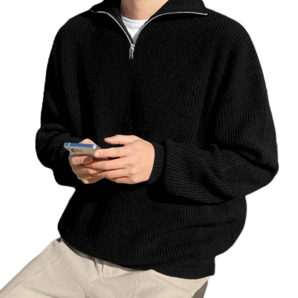 Aristocrat Quarter Zip Sweater